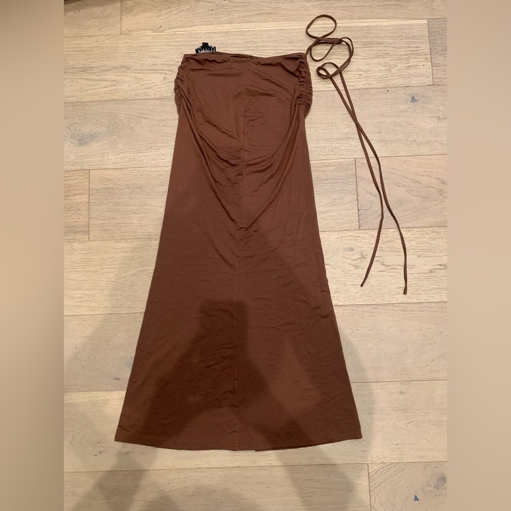 I.AM.GIA column brown dress used